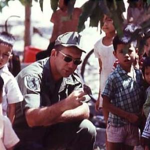 Vietnam Orphans and Bird - Bill Karabinos