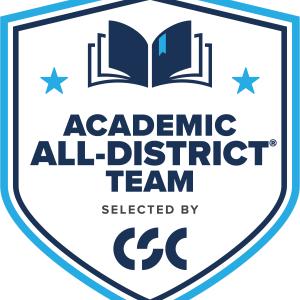 Academic All District team logo